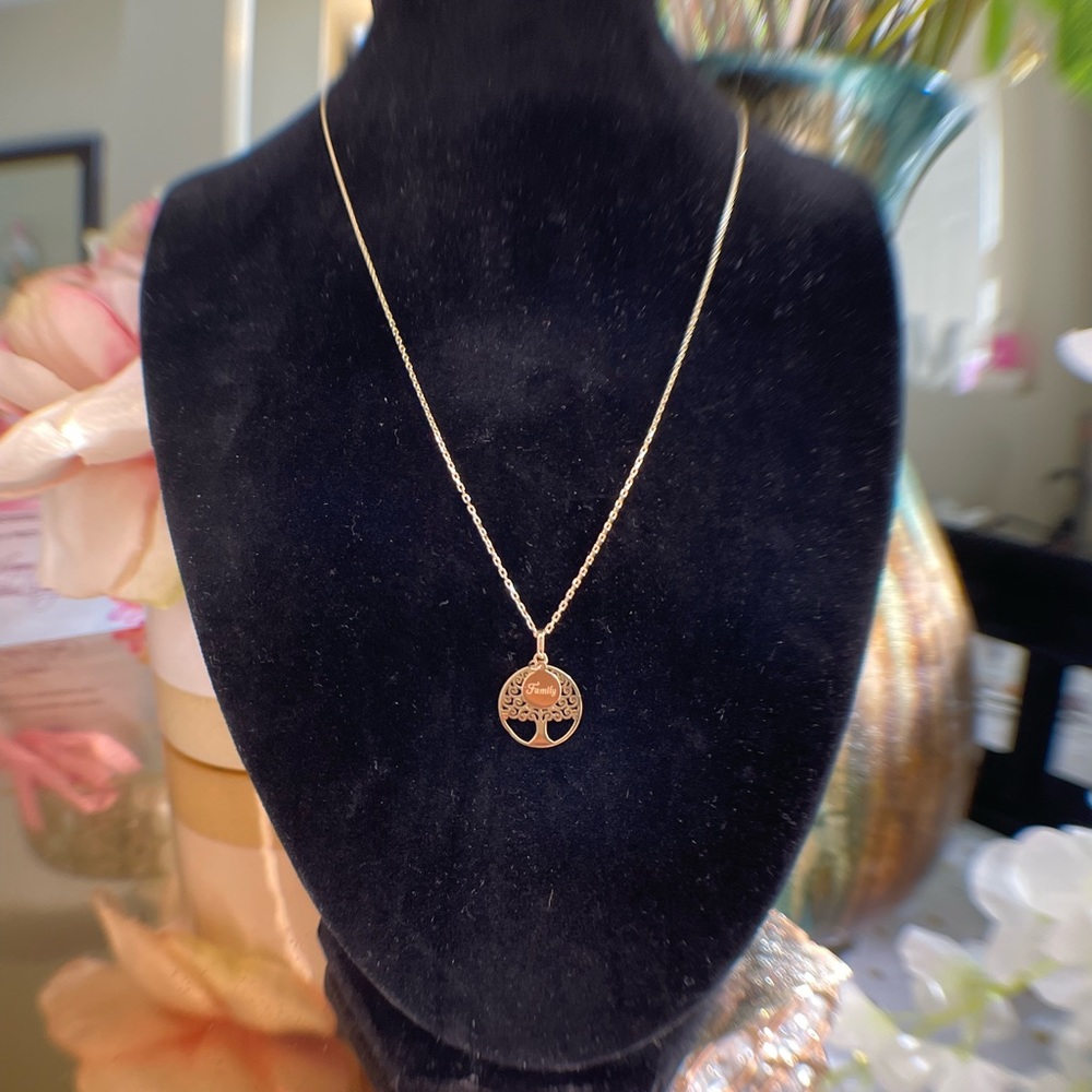 14K Gold Tree of Life Necklace